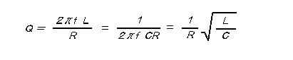 p2foL/R1/(2foCR)(1/R)(L/C)